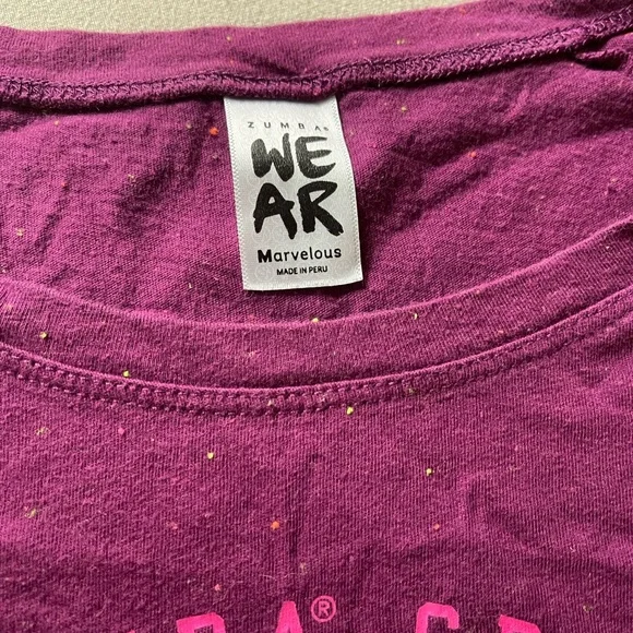 Zumba World Tour Crop Top M - Picture 3 of 3